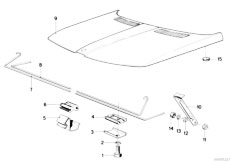 E21 320 M20 Sedan / Bodywork/  Hood