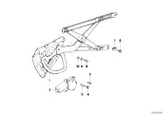 E31 840Ci M62 Coupe / Vehicle Trim/  El Front Door Window Lifting Mechanism