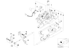 E46 328i M52 Sedan / Gearshift/  Autom Transmiss Steptronic Shift Parts