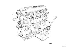 E36 325tds M51 Touring / Engine Short Engine