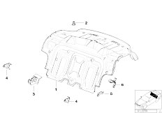 E36 323i M52 Sedan / Bodywork Partition Trunk