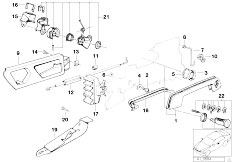 E32 735iL M30 Sedan / Bodywork/  Door Control Front