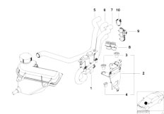 E53 X5 4.4i M62 SAV / Heater And Air Conditioning/  Independ Heating Water Valves Ihka