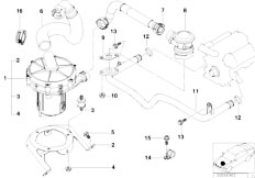 E53 X5 4.6is M62 SAV / Engine/  Emission Control Air Pump