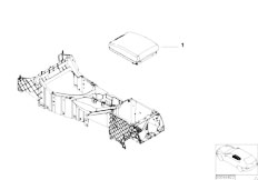 E53 X5 3.0d M57 SAV / Vehicle Trim/  Retrofit Armrest Front