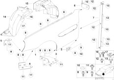 E52 Z8 S62 Roadster / Bodywork/  Side Panel Front