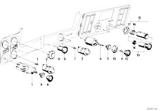 E21 316 M10 Sedan / Vehicle Electrical System/  Switch Dash Board