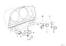 E12 520i M20 Sedan / Vehicle Electrical System/  Switch