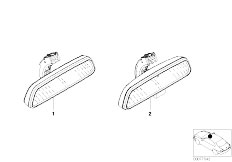 E60 530xd M57N2 Sedan / Vehicle Trim/  Retrofit Outside Mirror Electrochrome