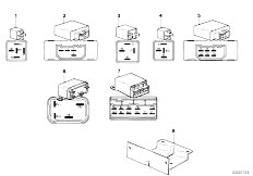 E12 518i M10 Sedan / Vehicle Electrical System/  Relay-2