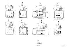 E21 316 M10 Sedan / Vehicle Electrical System Relay