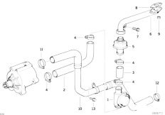 E36 M3 3.2 S50 Coupe / Engine/  Emission Control Air Pump-2