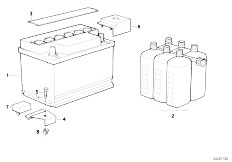 E30 323i M20 4 doors / Vehicle Electrical System/  Battery