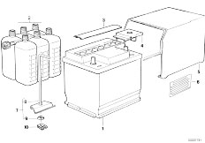 E12 535i M30 Sedan / Vehicle Electrical System/  Battery