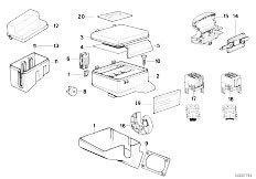 E32 730i M30 Sedan / Vehicle Electrical System/  Fuse Box