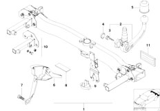 E53 X5 4.6is M62 SAV / Equipment Parts/  Towing Hitch Detachable