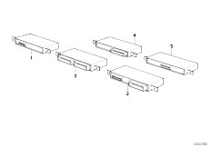 E32 750iLS M70 Sedan / Vehicle Electrical System/  Control Unit