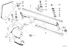 E30 325e M20 4 doors / Vehicle Electrical System/  Wipe System-2