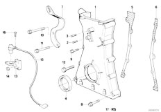 E34 M5 3.8 S38 Sedan / Engine Timing Case