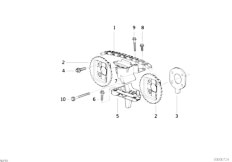 E34 525ix M50 Sedan / Engine/  Timing Gear Timing Chain Top
