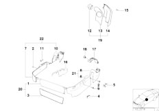 E31 840Ci M62 Coupe / Seats Seat Front Seat Coverings-2