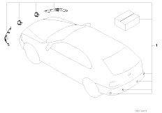 E53 X5 3.0i M54 SAV / Distance Systems Cruise Control Install Kit Park Distance Control