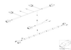 E36 318i M43 Cabrio / Vehicle Electrical System/  Wiring Harnesses Folding Top And Hardtop