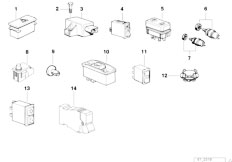 Z3 Z3 M3.2 S54 Roadster / Vehicle Electrical System Various Switches-6
