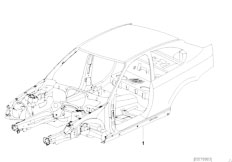 E46 320td M47N Compact / Bodywork/  Body Skeleton