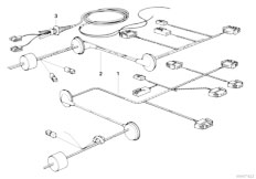 E34 525i M50 Touring / Vehicle Electrical System/  Repair Wiring For Trunk Lid