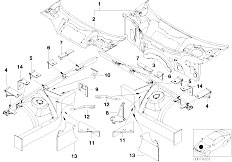 E52 Z8 S62 Roadster / Bodywork Front Body Parts