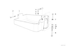 E36 323i M52 Cabrio / Vehicle Electrical System/  Single Parts F Vibration Absorber