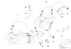 E46 320i M54 Touring / Engine/  Lambda Probe Fixings-2