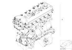 E46 M3 S54 Cabrio / Engine Short Engine