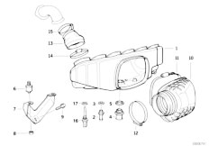 E36 M3 S50 Cabrio / Engine/  Intake Manifold System
