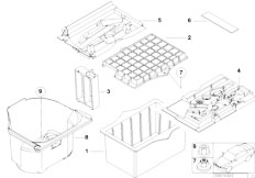 Z3 Z3 M3.2 S54 Roadster / Vehicle Trim Tools And Battery Support