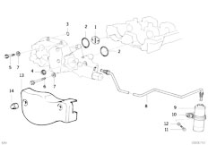 E36 M3 S50 Cabrio / Engine Cylinder Head Vanos