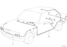 E21 318 M10 Sedan / Vehicle Electrical System/  Main Wiring Harness