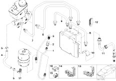 E46 M3 S54 Cabrio / Brakes/  Front Brake Pipe Dsc-3