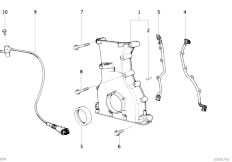 E36 M3 S50 Cabrio / Engine/  Timing Case