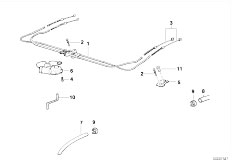 E36 318is M44 Sedan / Sliding Roof Folding Top/  Sliding Lifting Roof Drive-2