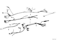 E21 316 M10 Sedan / Vehicle Electrical System Wiring For Air Conditioner