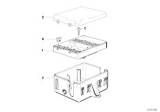 E30 M3 S14 2 doors / Vehicle Electrical System/  Fuse Box