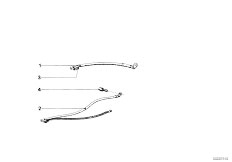 E12 528i M30 Sedan / Vehicle Electrical System/  Battery Cable