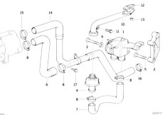 E36 M3 S50 Coupe / Engine Emission Control Air Pump-2
