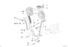 E36 318is M42 Sedan / Engine Timing And Valve Train Timing Chain