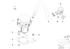 Z3 Z3 M3.2 S54 Roadster / Engine Emission Control Air Pump