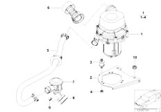 Z3 Z3 M3.2 S54 Roadster / Engine Emission Control Air Pump-2