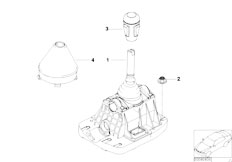 E46 M3 S54 Cabrio / Gearshift Gear Shifting Steptronic Smg