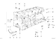 E36 325tds M51 Touring / Engine/  Engine Block